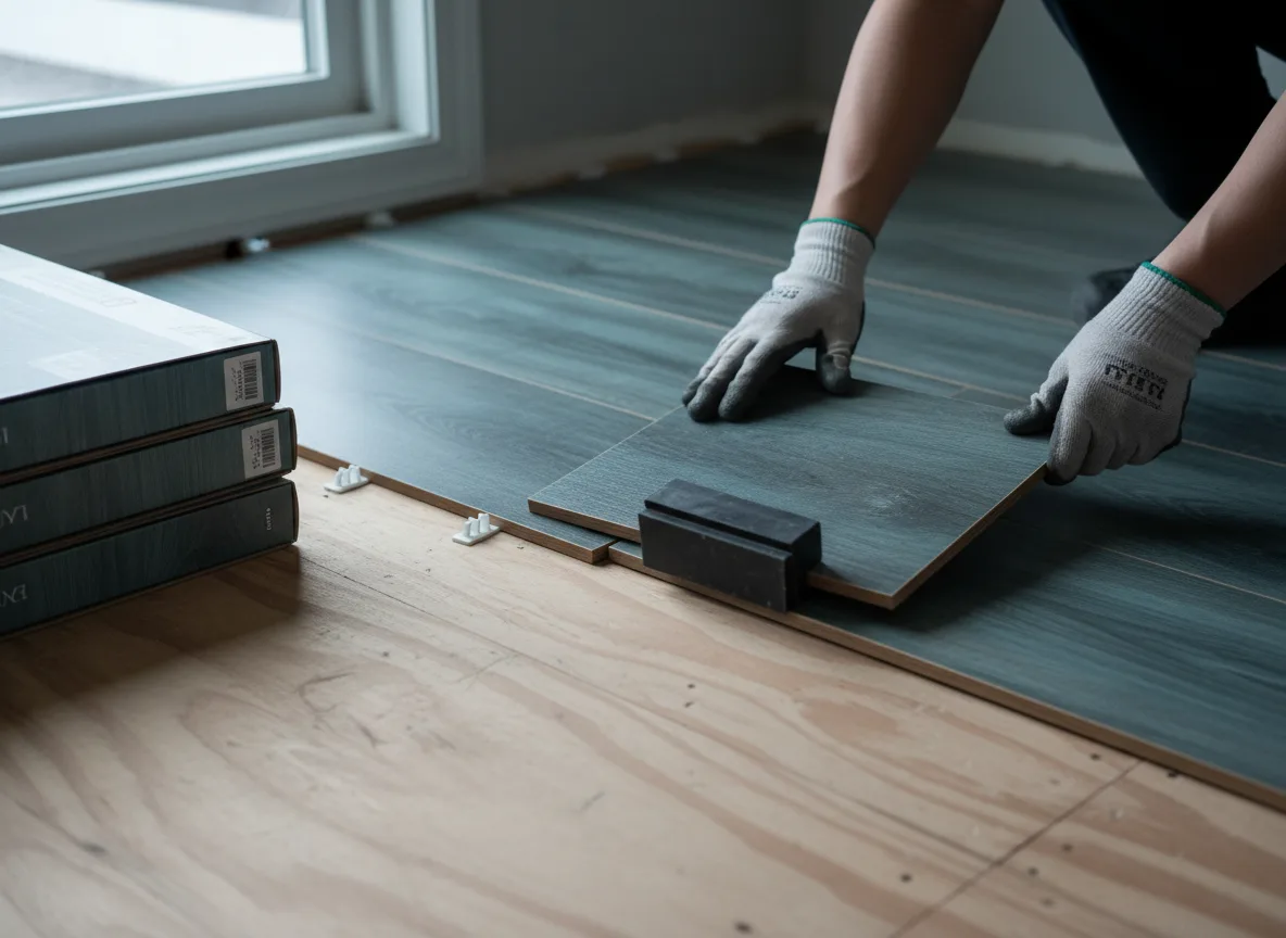 Luxury Vinyl Plank Installation company in Woodbury, VT